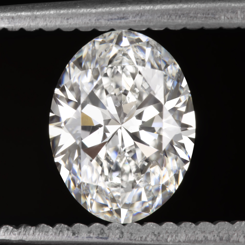 1 CARAT GIA CERTIFIED H SI1 OVAL SHAPE CUT DIAMOND LOOSE NATURAL ENGAGEMENT