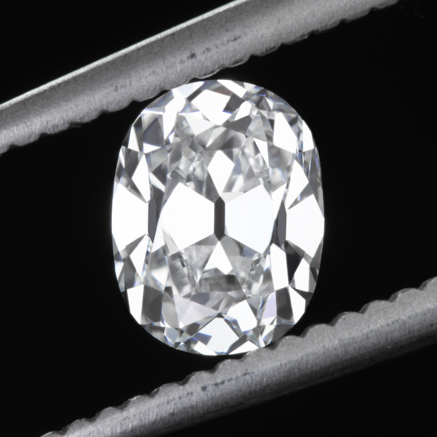 1 CARAT OLD MINE CUT DIAMOND GIA CERTIFIED D VS1 ELONGATED CUSHION BRILLIANT 1ct