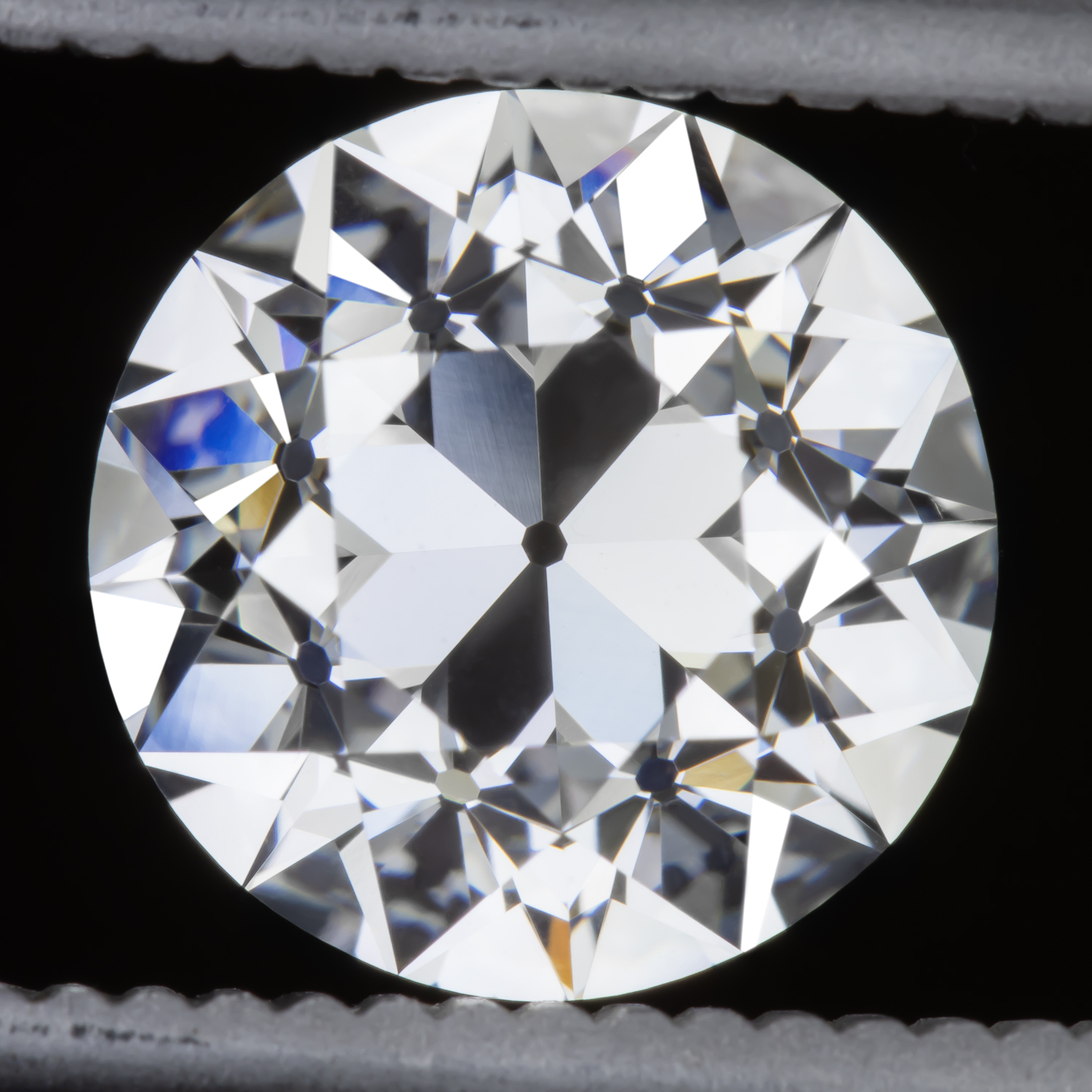 3 CARAT OLD EUROPEAN CUT LAB CREATED DIAMOND CERTIFIED E VVS2 VINTAGE STYLE